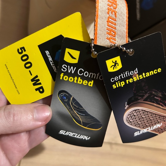 Sureway Beige Work or Streetwear Rain Boots - Picture 2 of 6